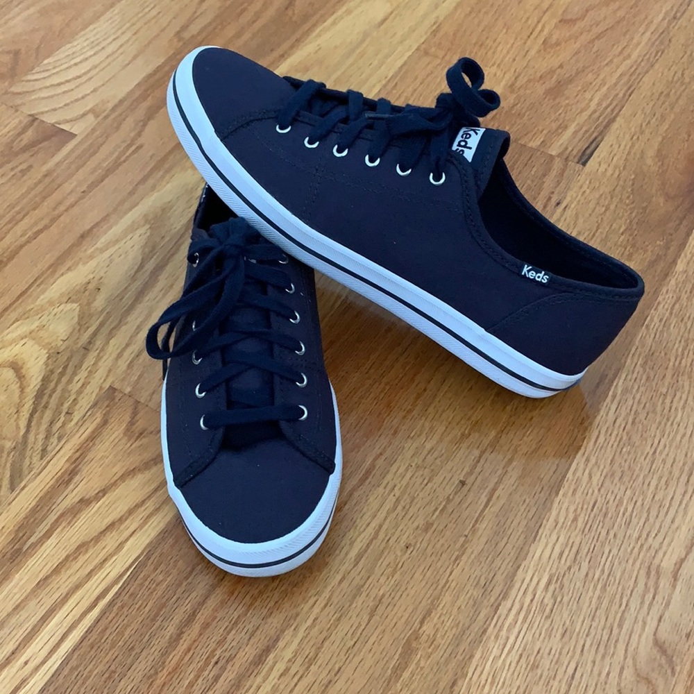 Keds Women’s Kickstart Sneakers- Navy (Size 10)